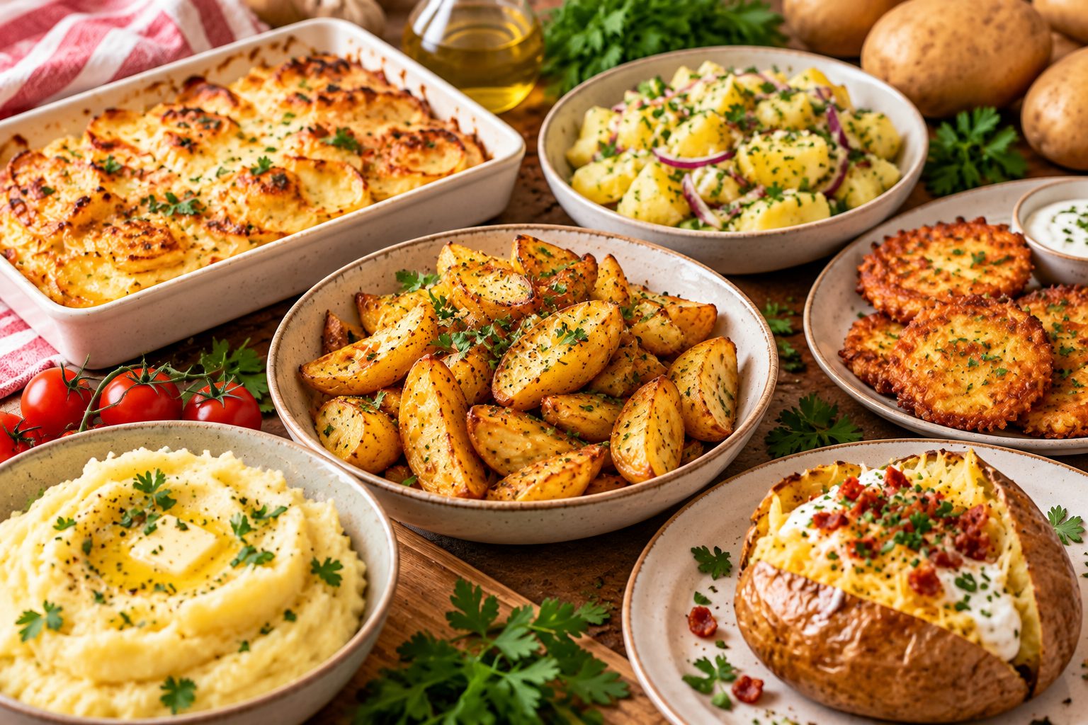 Que cuisiner avec des pommes de terre ? 10 recettes faciles pour débutants